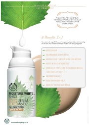 [REVIEW - FACE MAKE UP] The Body Shop Moisture White Shiso BB Serum Inside
